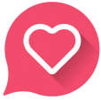 Logo coeur photoroom